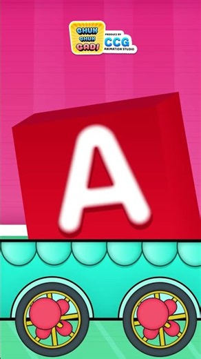 Learn A, B, C, D & E 🔤 Fun Alphabet Song for Kids #shorts #abcd #abc