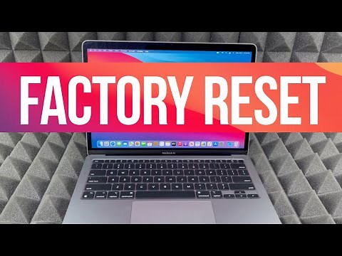 How to Factory Reset MacBook Air M1