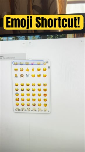 Emoji Shortcut on Mac Mini with a Windows Keyboard