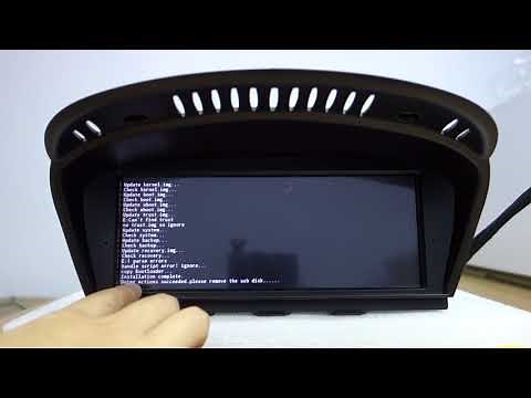 How to update firmware Software on BMW Android Head Unit Screen?