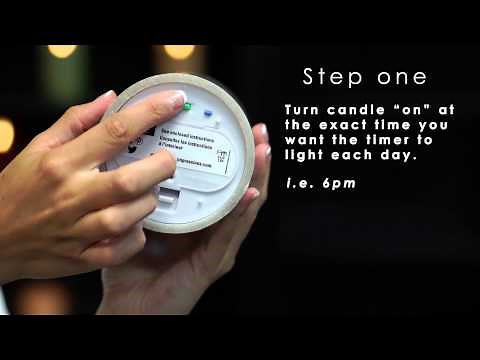 How to Set Candle Impressions and Mirage 5 & 10 Hour Timers