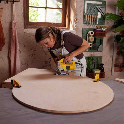 6.4K views · 156 reactions | With DIY tips from Mandi Gubler, stunning home decor projects like this fluted coffee table are simpler than you think! Get more inspiration for your home on an all-new episode of #MagnoliaWorkshops Sundays on TV at 11a/10c on #MagnoliaNetwork (or stream on discovery+). | Magnolia Network | Facebook