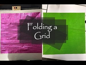 How to Fold a Grid for Origami
