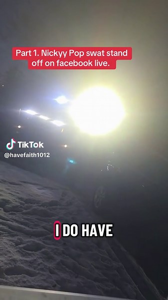 Part 1. The Facebook Live posted by trans woman Nickyy Pop of Detroit during today’s SWAT standoff, after he unalived the man he believed was responsible for his partner’s death four months ago.