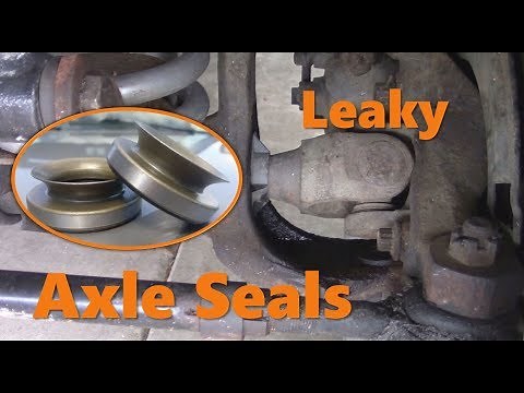 How To Replace Inner Axle Seals