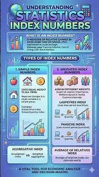 Index number #education #commerce #statistics