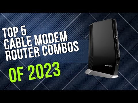 Top 5 BEST Cable Modem/Router Combos of 2023