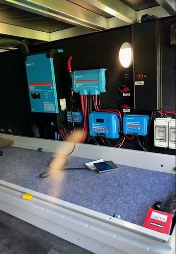 RV Consumer Shares Victron Energy Install