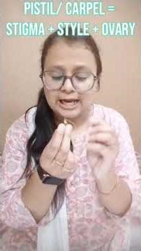 Real Flower Dissection 🔬 | Structure of Flower Explained | Part 3 #shorts #ytshorts #viral