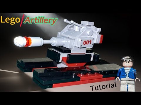 How To Built A Lego Artillery Tutorial