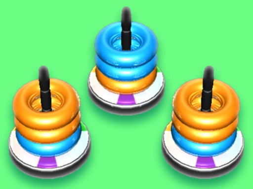 Play Hoop Stack   Sort Puzzle Game | Free Online  Games. KidzSearch.com