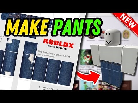 How To Make Pants On Roblox 2025 [ Easy & First ]