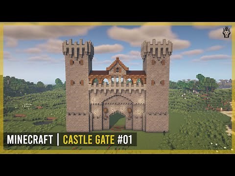 Minecraft Castle Gate - Medieval Kingdom #01