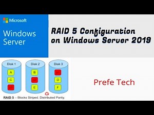 RAID 5 Configuration on Windows Server 2019