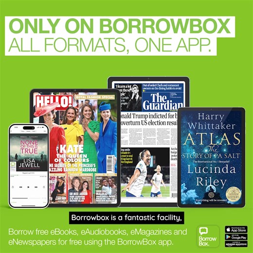 With Rochdale Borough Libraries library membership you have access to the FREE #BorrowBox app, packed with the latest ebooks, eAudiobooks, eMagazines and eNewspapers. To access this superb free service, all you need is your library card 👌 Your local library, in one fantastic, accessible, app ❤️ Sign up to BorrowBox 👉rochdale.gov.uk/libraries/ebooks-eaudiobooks-emagazines #libraries | Rochdale Borough Council