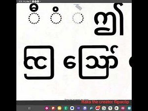 Forgotten letters from my Burmese Alphabet Band