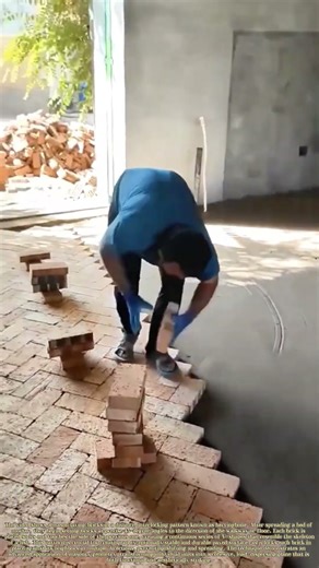 Laying the Herringbone: How a Zigzag Pattern Creates a Durable Brick Surface
