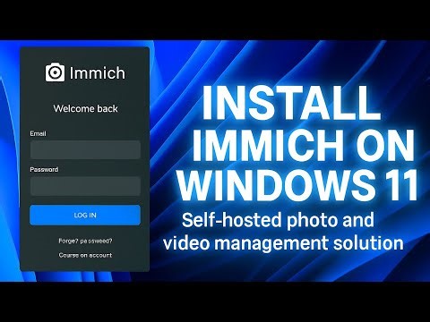 Immich Install in 2 Minutes, Ready-Made Docker File (Fastest Method!)