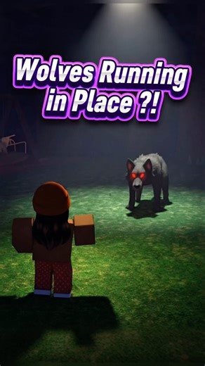 Why Are the Wolves Running in Place?? | Roblox 99 Nights
