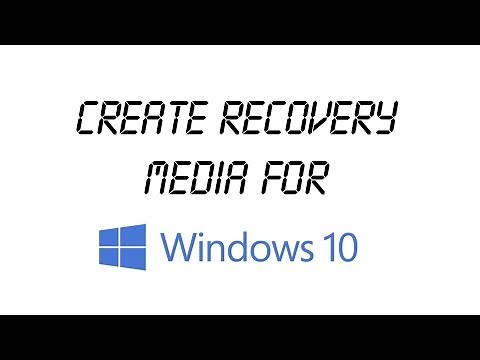 How to create Windows 10 Recovery Media/Disk/DVD (with Automatic Repair!)