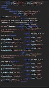 Cómo crear un formulario con HTML y CSS