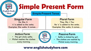 Simple Present Form - English Study Here