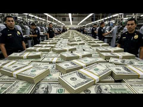 Inside the Money Factory: How Raw Paper Turns Into Real Banknotes (Full Process)