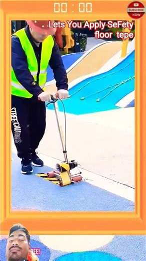 Smart Floor Tape Applicator Makes Safety Line Marking Fast and Easy!