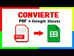 Convert PDF to Google Sheets Instantly! 2024 -2025-2025