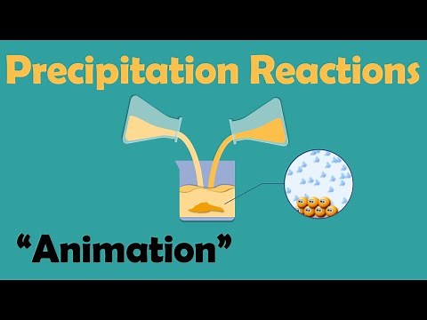 PRECIPITATION REACTIONS | Chemistry Animation