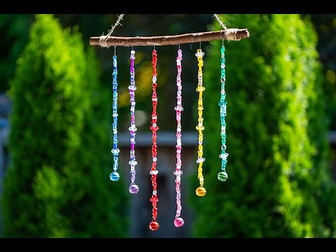 Beaded DIY Wind Chimes | How to Make a Beaded Wind Chime