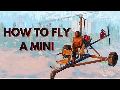 How To Fly a Minicopter In Rust