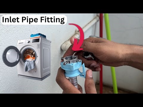How to Connect Tap Adapter for Washing Machine | Inlet Pipe Fitting Tutorial Step by Step