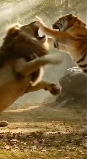 When the Lion Challenges the Tiger… Only One Will Rule!