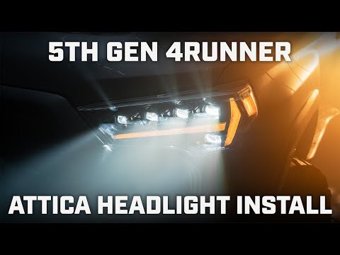 NEW Attica 5th Gen 4Runner Headlights – Full LED Upgrade + Plug & Play Install!
