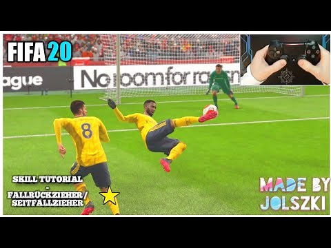 FIFA 20 FALLRÜCKZIEHER Skill Tutorial Deutsch - Controller Cam