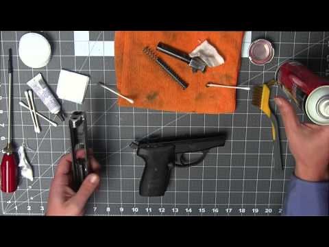 General Cleaning And How Much Oil To Use On Service Pistol