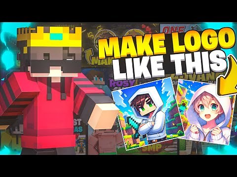 😍 How to MAKE AN MINECRAFT ANIMATED LOGO ✨ (Don't Miss) 🤫