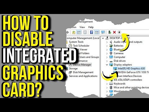 How To Disable Integrated Graphics Card? | Disabling and Enabling Onboard Graphics (Step by Step)
