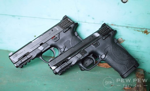 Smith and Wesson M&amp;P Shield EZ 9mm &amp; EZ .380 Review: Easiest Racking Handguns?