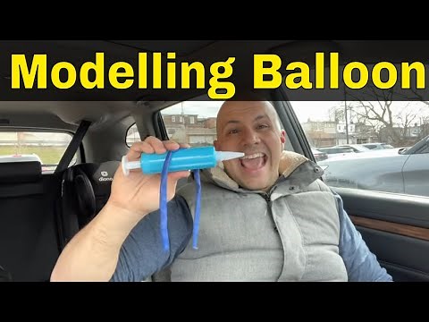 How To Inflate A Modelling Balloon With A Balloon Pump-Tutorial