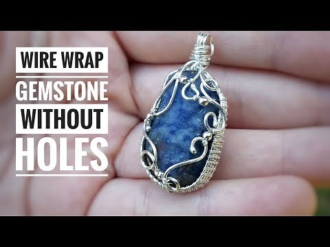 Wire Wrap Gemstones without Holes | DIY | Basic Pendant Tutorial #2