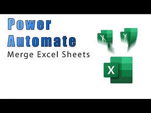 PowerAutomate - Merge Excel sheets