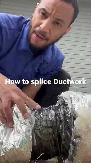 How to splice ductwork