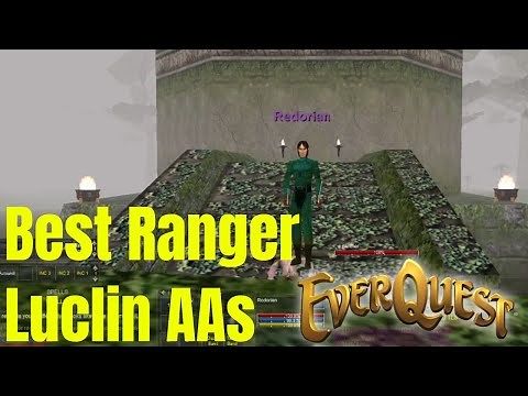 Best Ranger AAs for Luclin EverQuest Mangler TLP