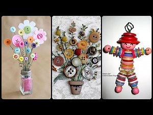 New 40 Button Craft Ideas For Biggners ||Latest Buttons Craft ||Unique Button Ideas 2k22