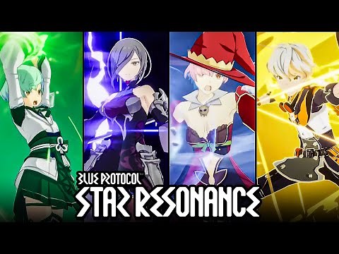 Blue Protocol : Star Resonance All Class Gameplay (All Class Skill)