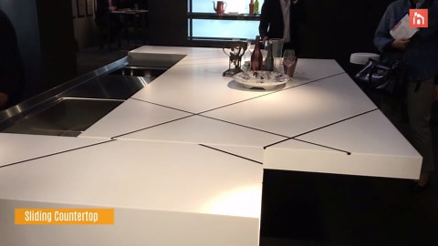 Hidden appliance storage systems for the kitchen of today