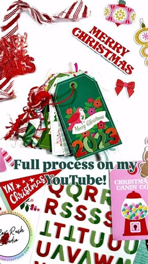 Quick and Easy Mini Album with Color Rush Studio Kits! #colorrushstudio