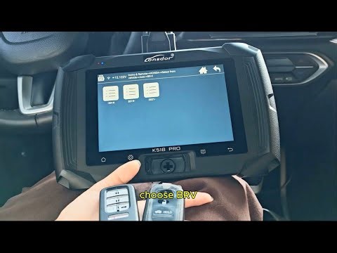 Lonsdor K518 Pro Program 2023 Honda BR-V All Smart Keys Lost- OBDII365
